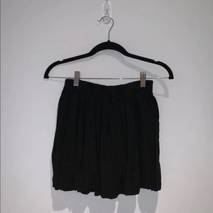 Brandy Melville Black Mini Skirt